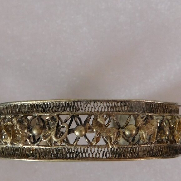Ladies Brass Patina Bracelet - Picture 1 of 4